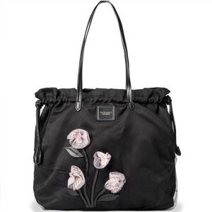 VICTORIA'S SECRET Tease Black Gardenia Tote